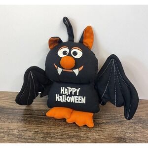Halloween Boris Bat 6" Plush Stuffed Plush Wallace Berrie 1992 Wings Hang